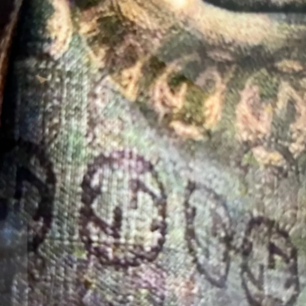 Gucci Blue Denim Tote with Brown Leather Straps - Picture 4 of 11